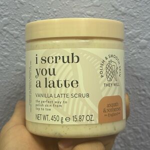NEW Asquith & Somerset Vanilla Latte Scrub 15.87 oz